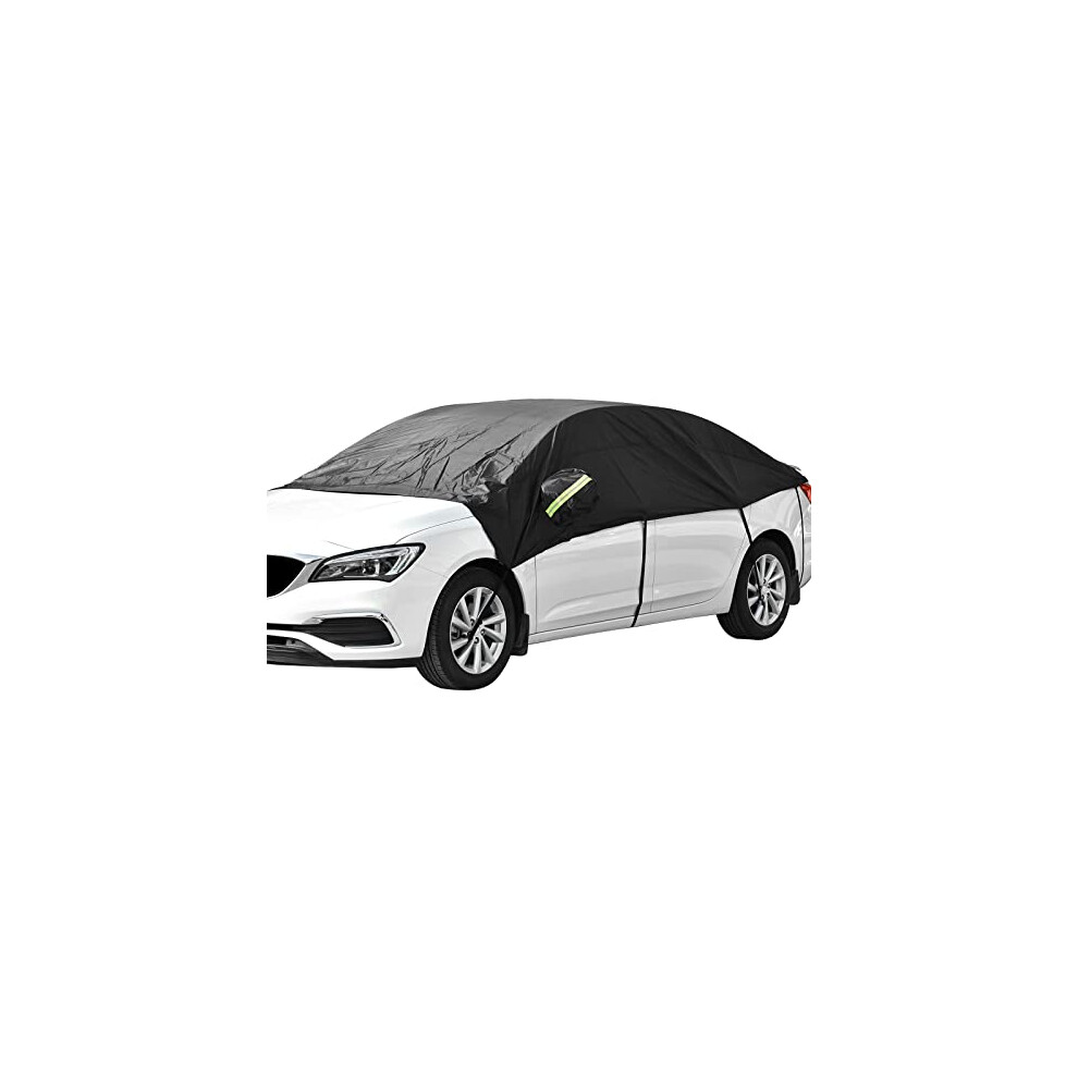 Queta Windshield Snow Cover Car Half Car Cover Front Screen Protective Cover Snow Ice Dust Guard Cover 90478833