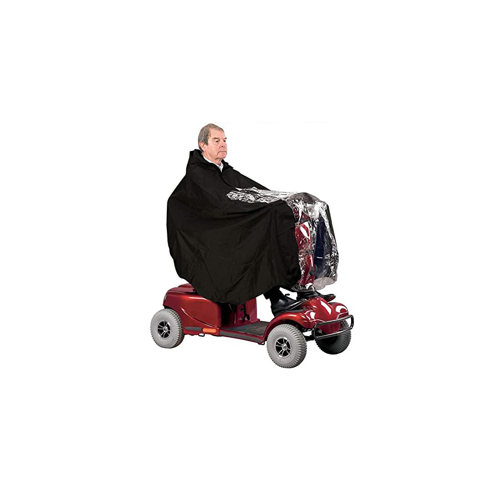 Multifunctional Rain Poncho Raincoat Universal Waterproof Mobility Scooter Cape Cover Outdoor Reusable Rain Cover for Outdoor Activities ,Hiking and