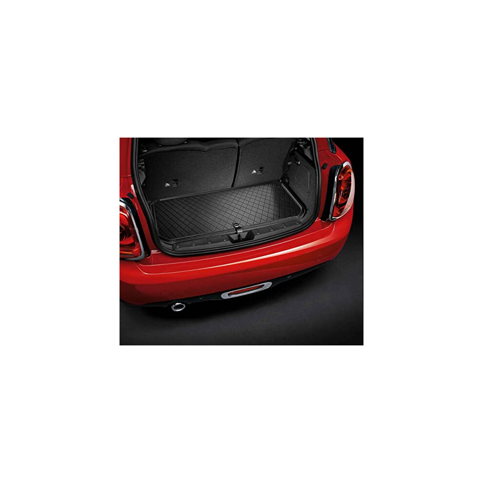 Mini Genuine Boot Mat Fitted Luggage Compartment Mat Essential 51472353820 Black 90484728