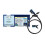 Blue Badge Protector (Double - Secures Blue Badge & Clock 2