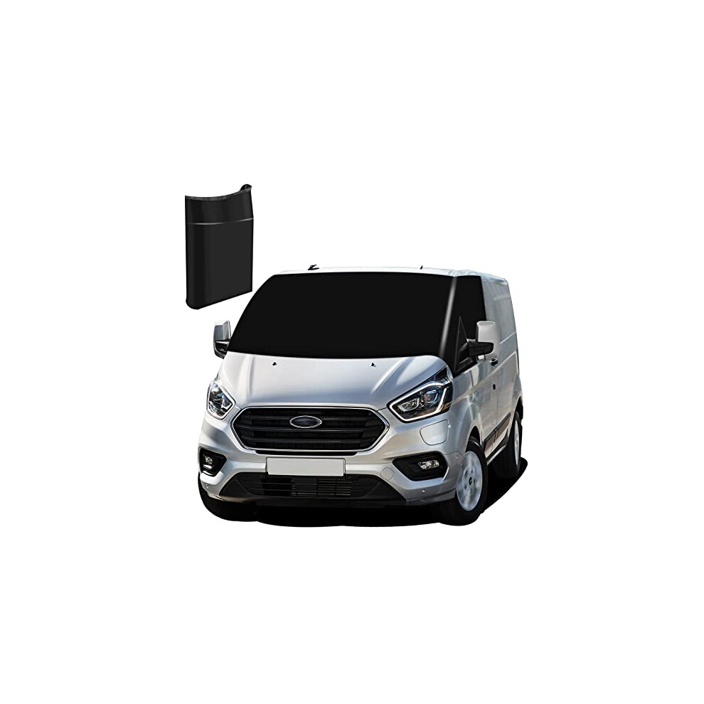 Maxearn Luxury For All Transit Custom Front Windscreen Wrap Cover, 600 Oxford Fabric Window Sunshades Blackout Waterproof Car Windshield Cover, Frost 90486043