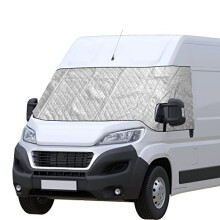 CICMOD Car Windshield Cover Sunshade Windscreen Cover Thermal Blind for Fiat Ducato, Citroen Jumper, Peugeot Boxer