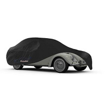 Xtremeauto Indoor Classic Car Cover for VW Beetle - Breathable Dustproof 130gsm Elastic Hem Includes Storage Bag 406 x 165 x 119 cm Black