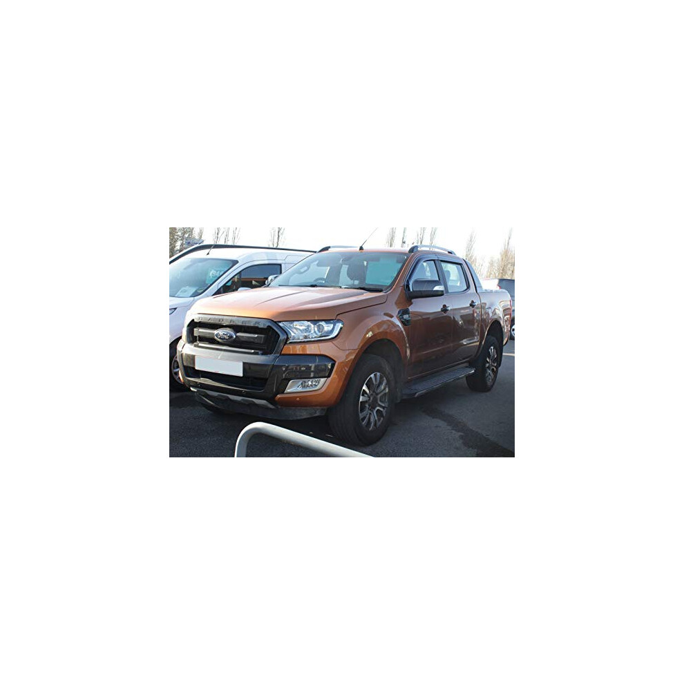 Auto Clover Wind Deflectors Set For Ford Ranger 2012+ (4 Pieces) 90487996