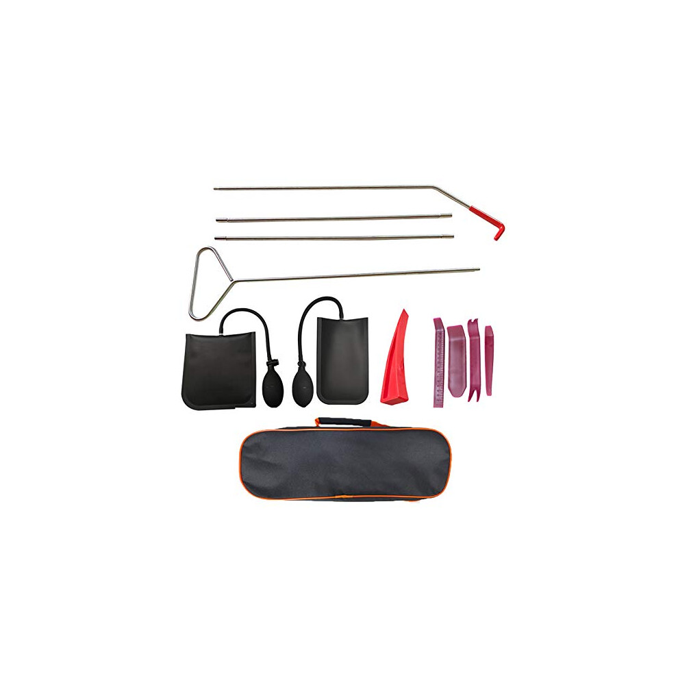 Errum Breakdown Long Reach Kit, Professional Automotive Car Tool Kit Emergency Kit For Car Easy Grabber, With Air Wedge Bag, Non Marring Wedge 90489761