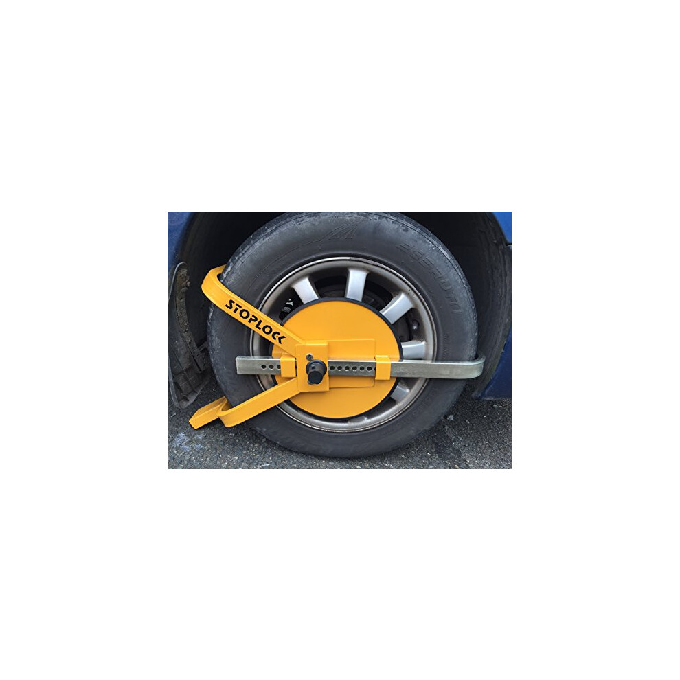 Xtremeauto? Car/Van/Motorhome/Caravan Heavy Duty, Anti-Theft, Wheel Clamp Security Lock For 13" To 15" Wheels Xa-08 90491085