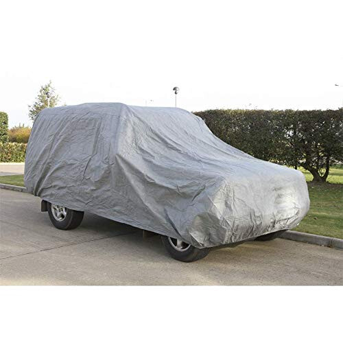 Sealey Sealey SCCS 3-Layer All Seasons Car Cover, Small , Grey 2