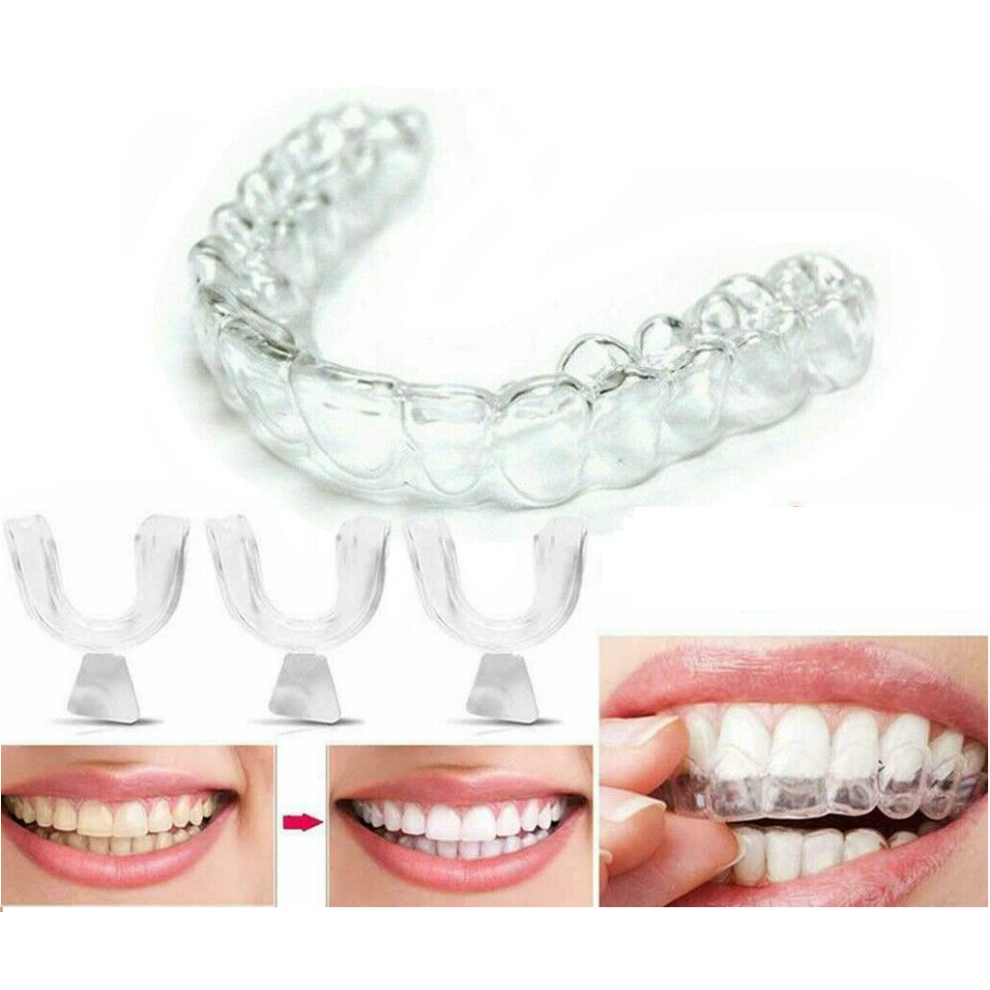 4x Mouthguard Teeth Grinding Mouth Guard Night Bruxism Clenching Sleeping Dental