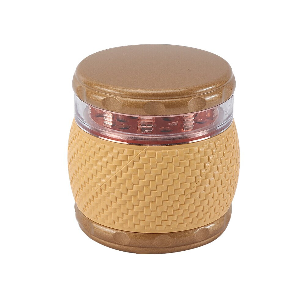Aihontai (Style3) 69Mm Metal Herb Grinder 4 Layers Zinc Alloy Crusher Leaf Tobacco Smoke