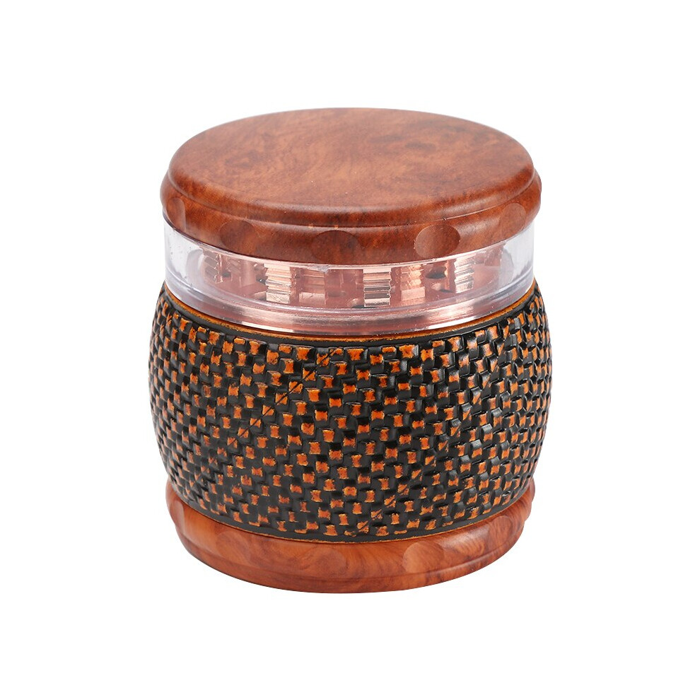 Aihontai (Style6) 69Mm Metal Herb Grinder 4 Layers Zinc Alloy Crusher Leaf Tobacco Smoke