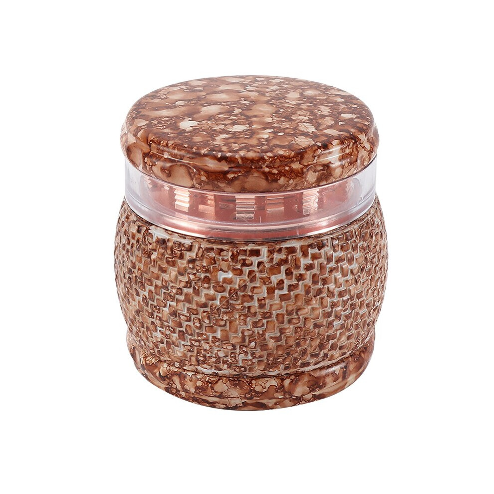 Aihontai (Style1) 69Mm Metal Herb Grinder 4 Layers Zinc Alloy Crusher Leaf Tobacco Smoke