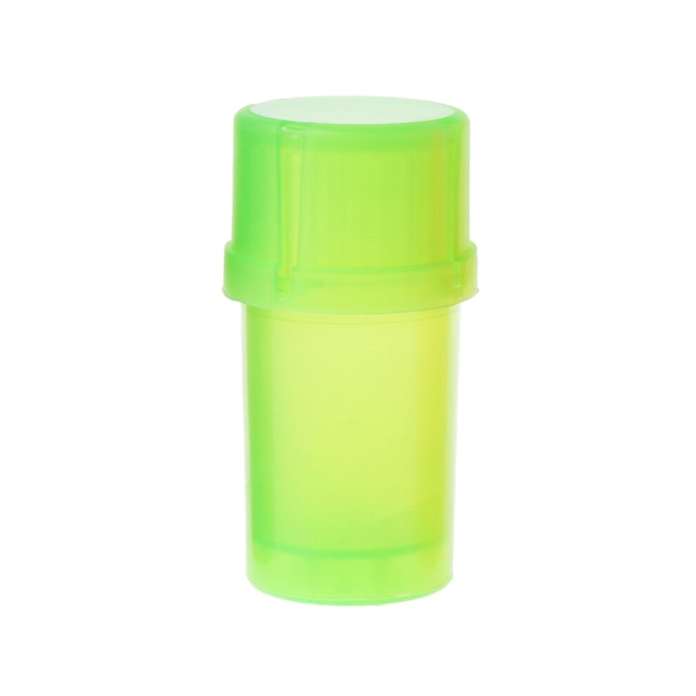 Aihontai (Green1pcs) 1Pcs Plastic Tobacco Mill Vanilla Spice Mill Storage Container Smoking