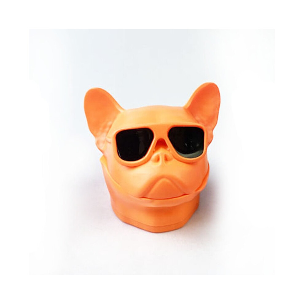 Aihontai Orange (Orange) 63Mm Zinc Alloy Herb Grinder Method Bucket Dog Grinder Tobacco Smoke With