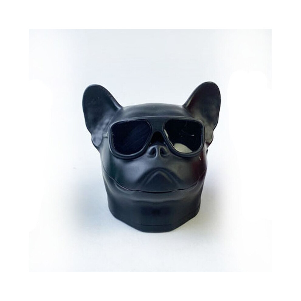 Aihontai Black (Black) 63Mm Zinc Alloy Herb Grinder Method Bucket Dog Grinder Tobacco Smoke With