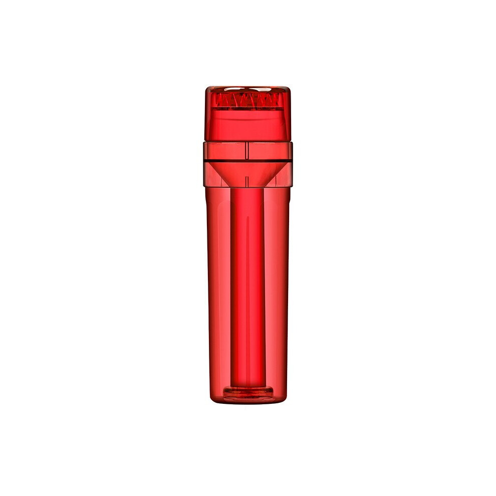 Aihontai (Red) 3 In 1 Grass Grinder 110Mm Rolling Roller Tube Cigarette Filling Dry Herb