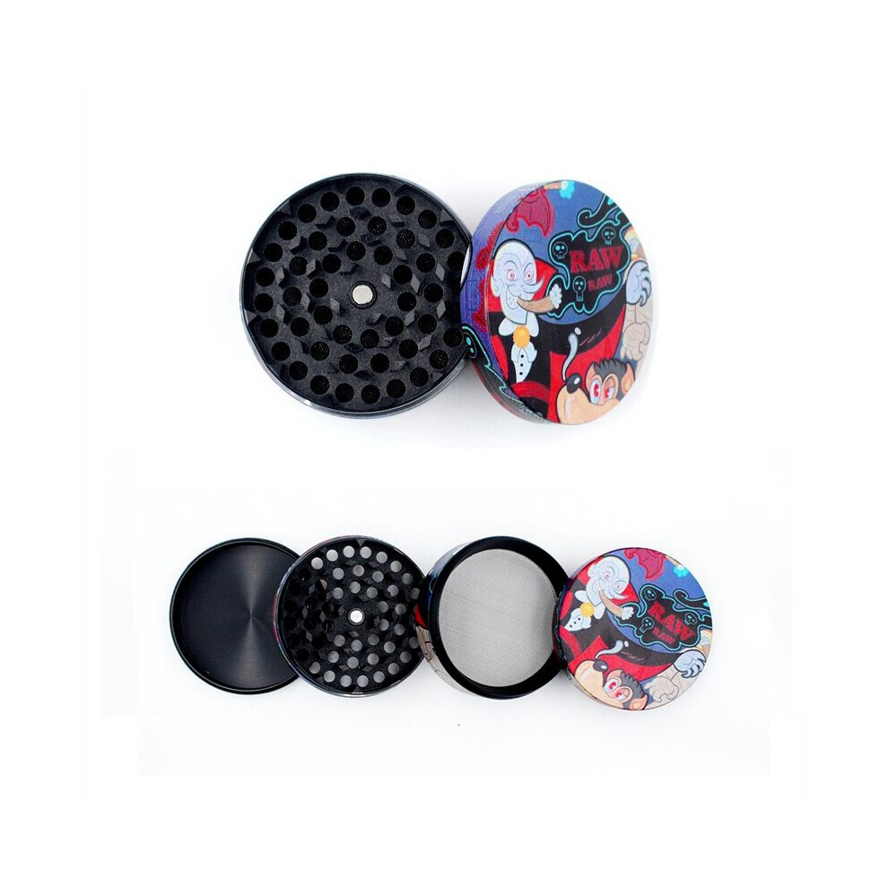 Aihontai (Design C) For Milling Herb Zinc Alloy Metal Raw Grinders Tobacco Crusher Slicer