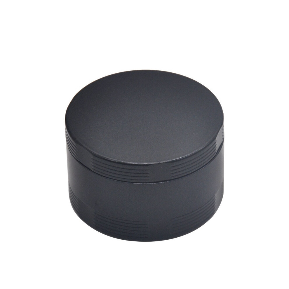 Aihontai Black (Black) 63Mm Non Stick Ceramic Coated Herb Grinder Tobacco Smoke Spice Crusher