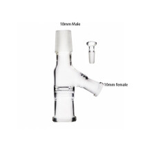(18mm male screen L) 10mm 14mm 18mm Male Female Elev8R Injector Screen Glass Adapter L XL Smoking