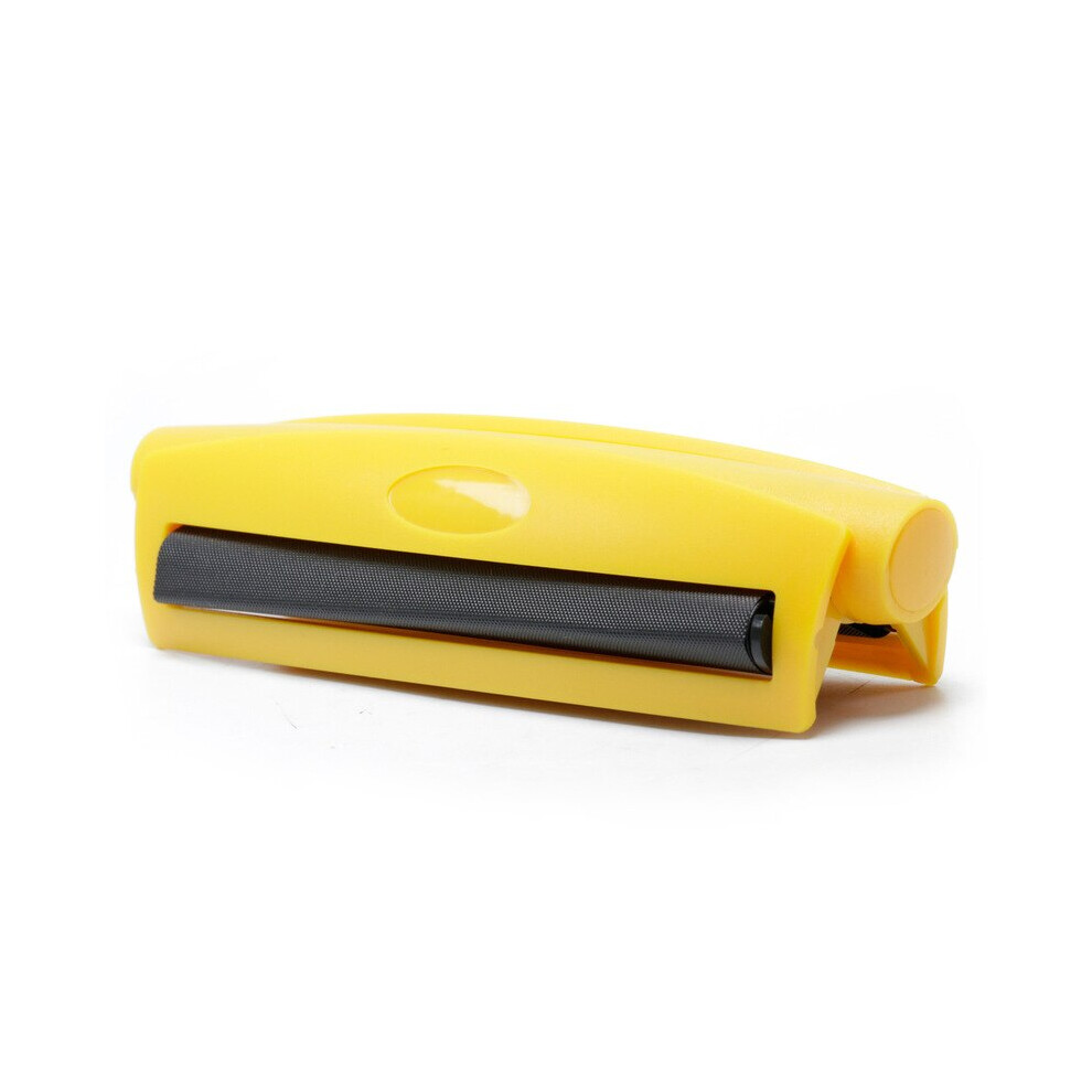 Aihontai (Yellow) 110Mm Black Manual Cigarette Rolling Machine Tobacco Herb Roller Cone