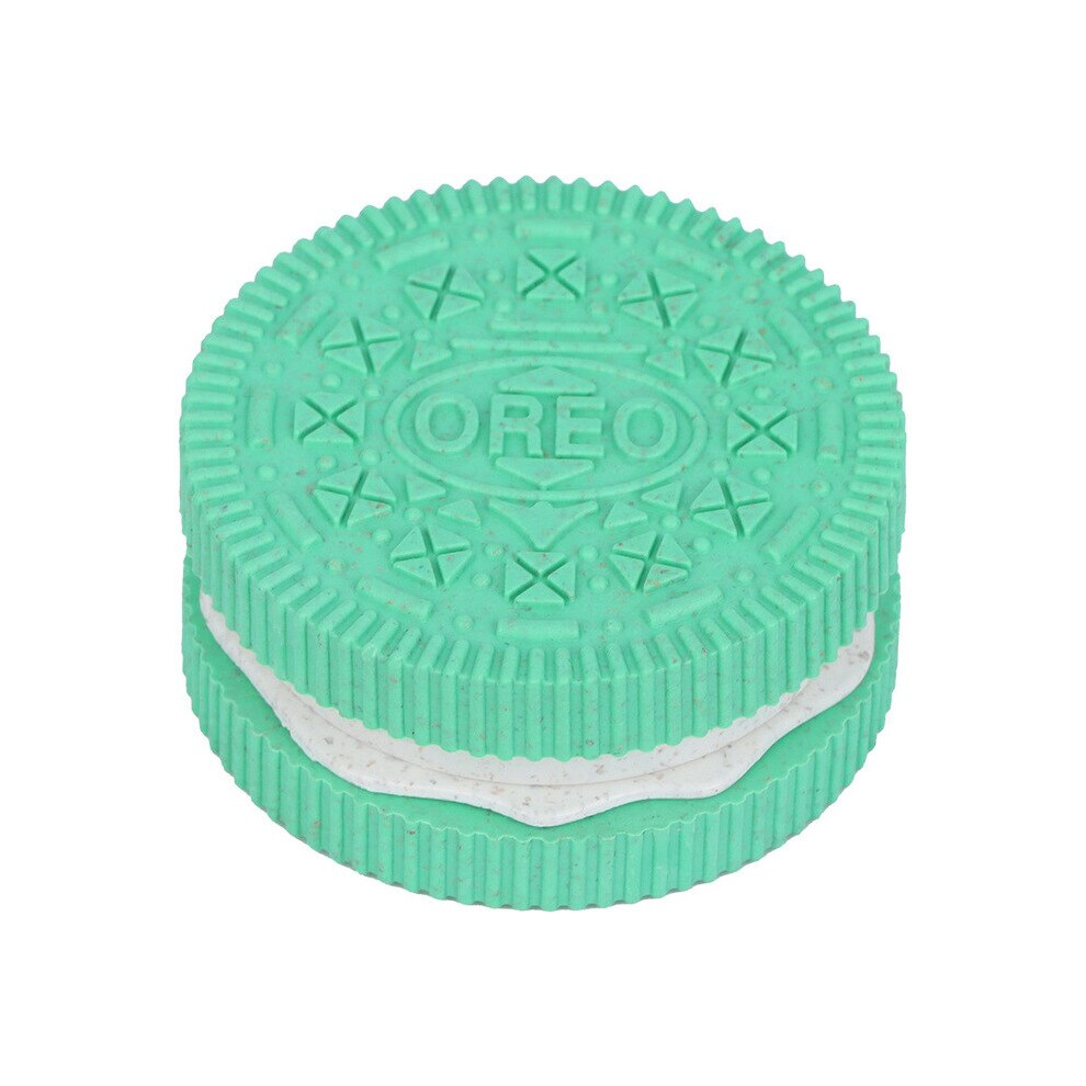 Aihontai Green (Green) Zinc Plastic 52Mm Toothless Herb Grinder Tobacco Smoke Spice Crusher Mill