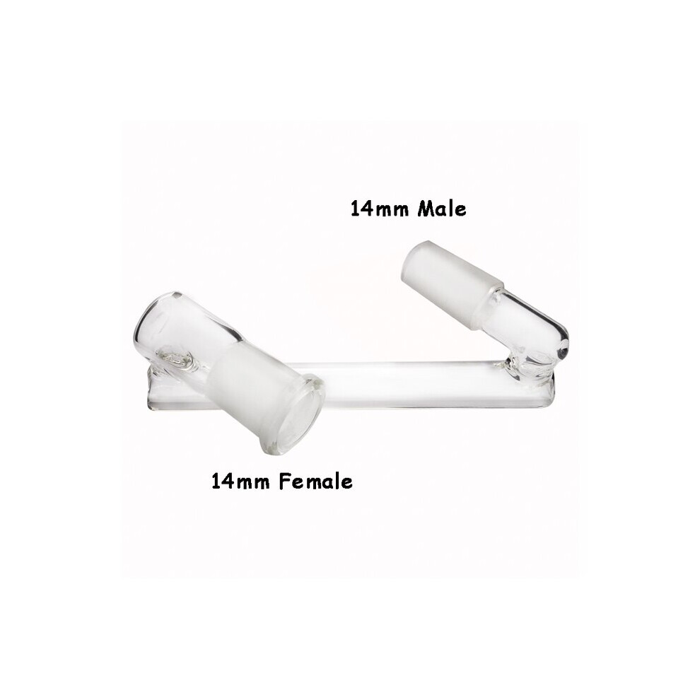 Aihontai (V4) 14Mm Male To 14Mm Female Glass Connector Adapter Smoking Accessories