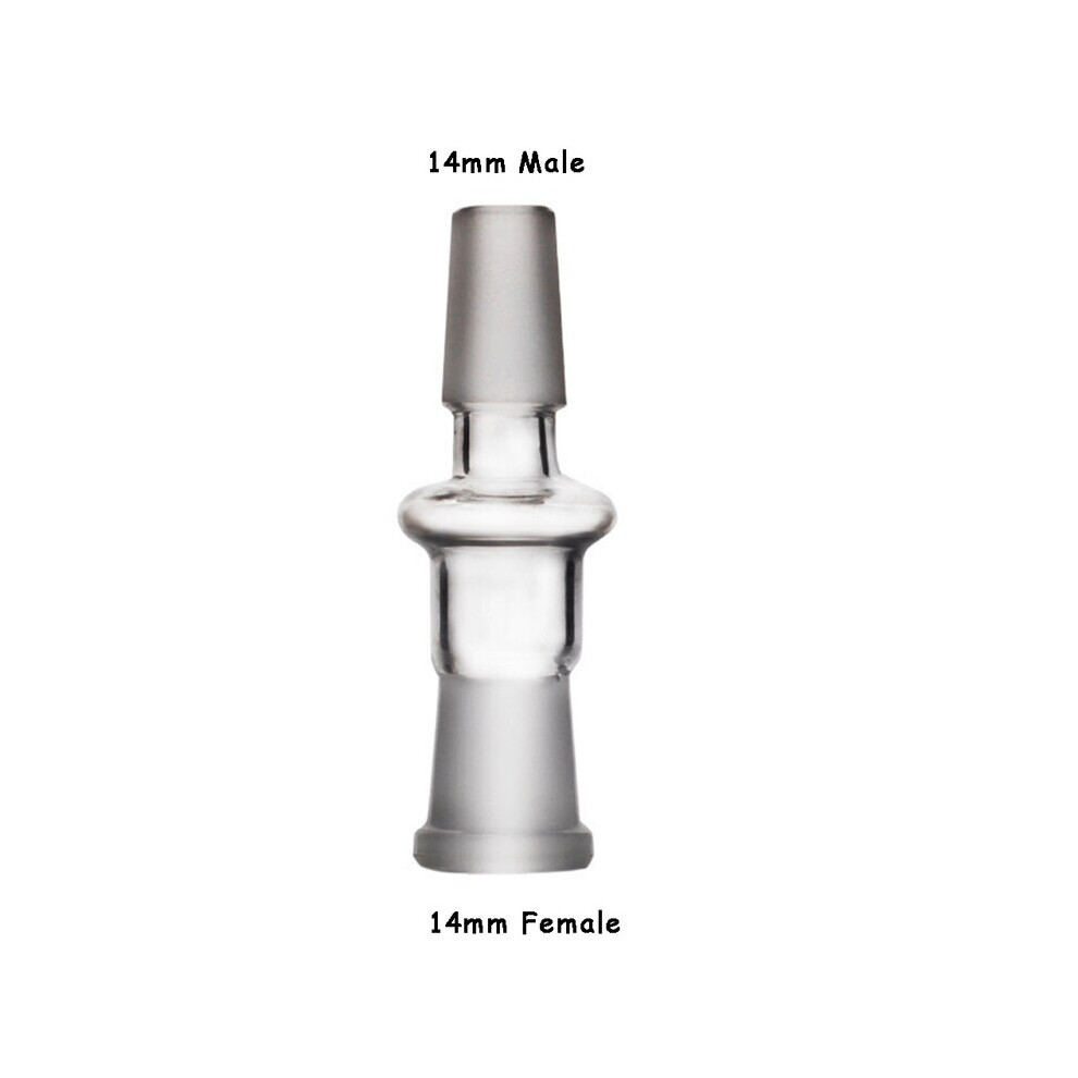 Aihontai (14Male14female) 10Mm 14Mm 18Mm Male To Female Glass Connector Adapter Smoking Accessories
