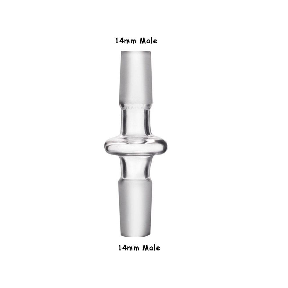 Aihontai (14Male14male) 10Mm 14Mm 18Mm Male To Female Glass Connector Adapter Smoking Accessories