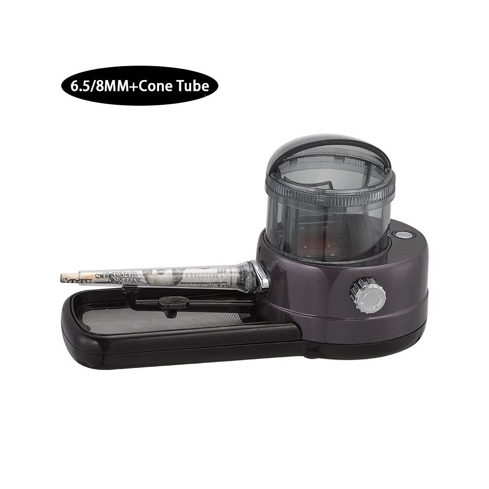 Aihontai (Purple-6.5-8Mm-Tube) 5.5 6.5 8Mm Electric Cigarette Rolling Machine With Horn Tube Filling