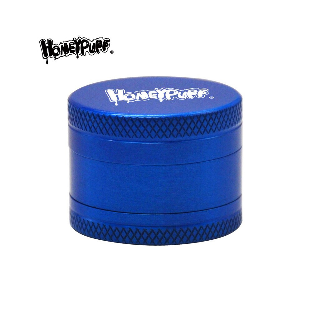 Aihontai Blue (Blue) 30Mm 3 Pieces Zinc Alloy Herb Grinder Metal Herbal Grinders Spicy Crusher