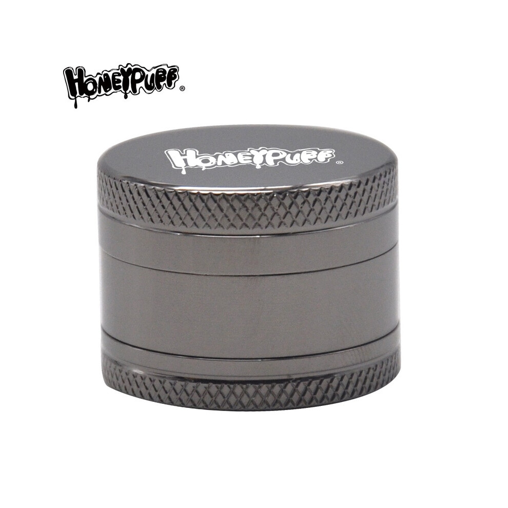 Aihontai Black (Gun ) 30Mm 3 Pieces Zinc Alloy Herb Grinder Metal Herbal Grinders Spicy Crusher