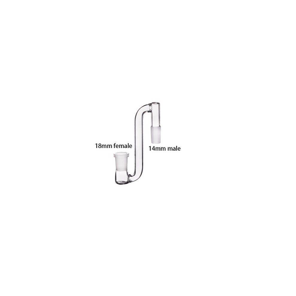 Aihontai (V5) V1 V2 14Mm Male To 18Mm Female Glass Connector Adapter V3 V4 Smoking Accessories