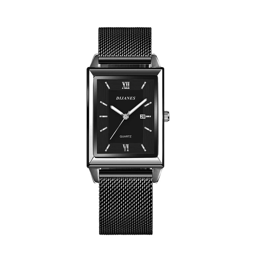 Photos - Wrist Watch  Women's Luxury Women Watches Top Brand Fashion Gold Silver Ladies Quartz(Black Silver)