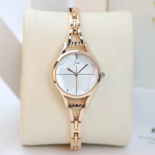 (gold white) Luxury Watch For Women Elegant Rose Gold Ladies Wrist Watches Rhinestone