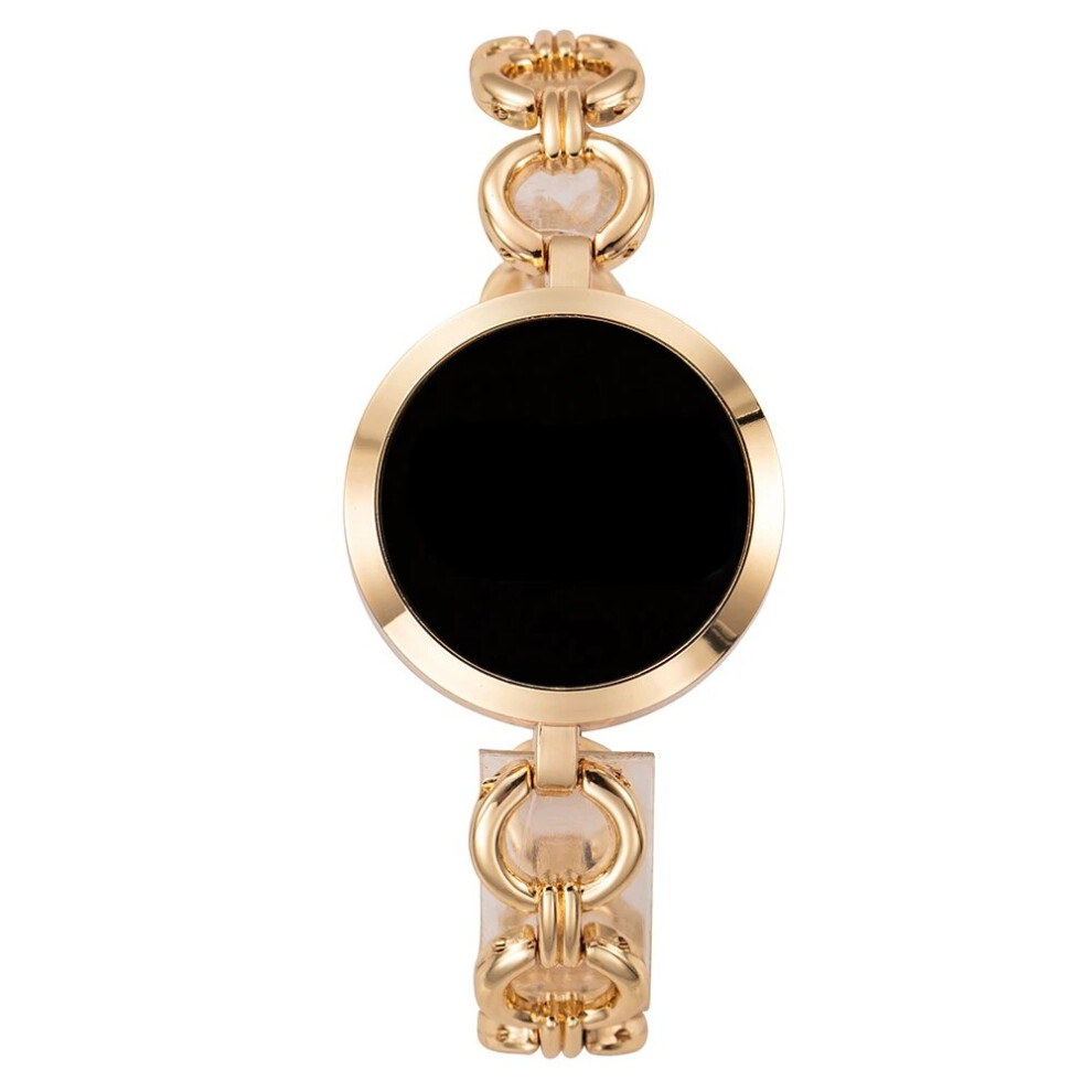 Photos - Wrist Watch  Luxury Women LED Digital Watch Rose Gold Stainless Steel Ladies Dress(Gold)