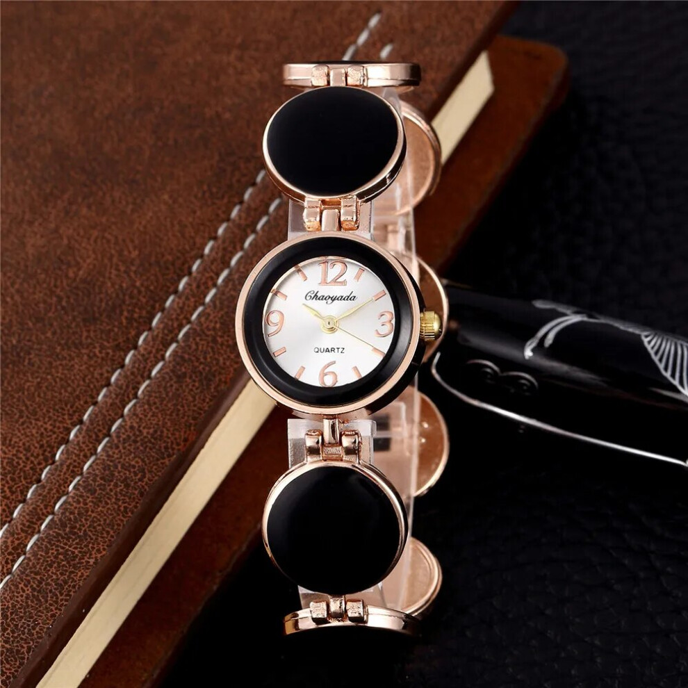 (TYPE2 ROSE BLACK) Watches For Women 2023 Luxury Brand Watch Ladies Gold Silver Small Dial-image-OPC-PFH5KDX-NEW