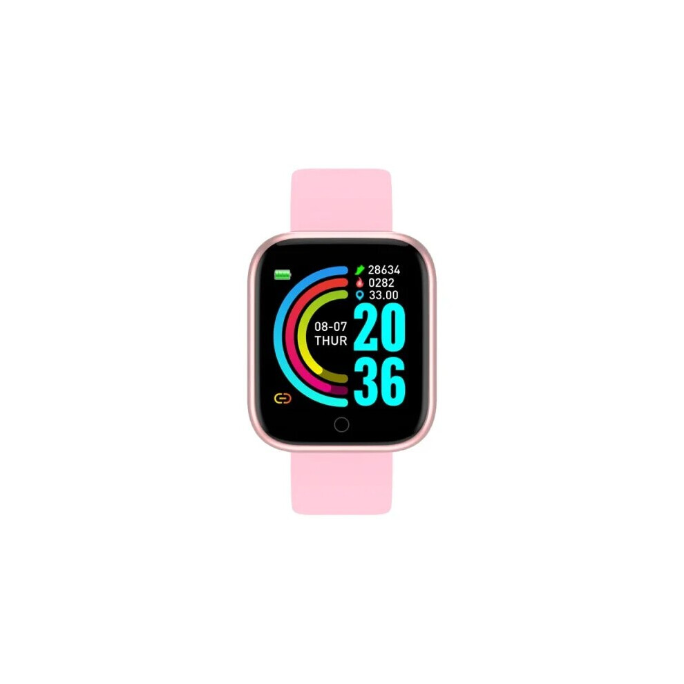 (Pink) 2023 Original D20 Smart Watch Men Bluetooth Smartwatch Heart Rate Fitness Pink 7446610278300