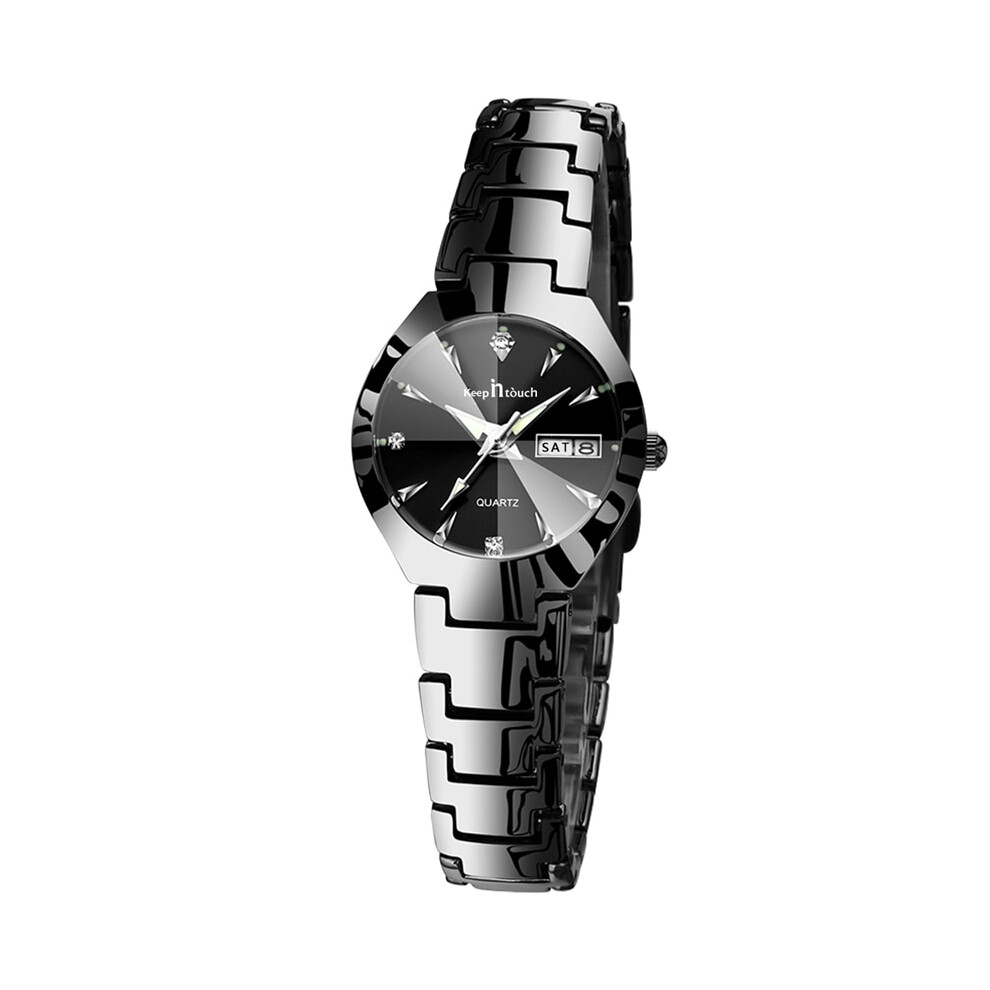Aihontai (Black) High Quality Watches Women Fashion Watch 2022 Luxury Brand Quartz Ladies Black