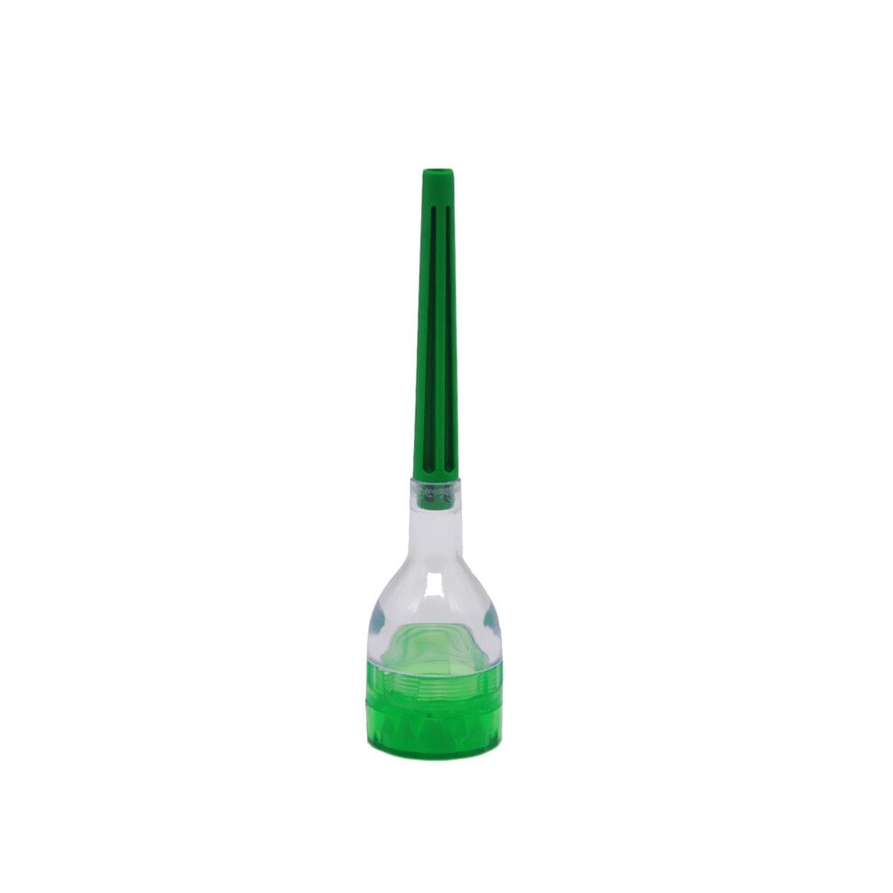 Aihontai (Green) 3 In 1 Mini Plastic Tobacco Grinder With Taper Filler Storage Herb Filling