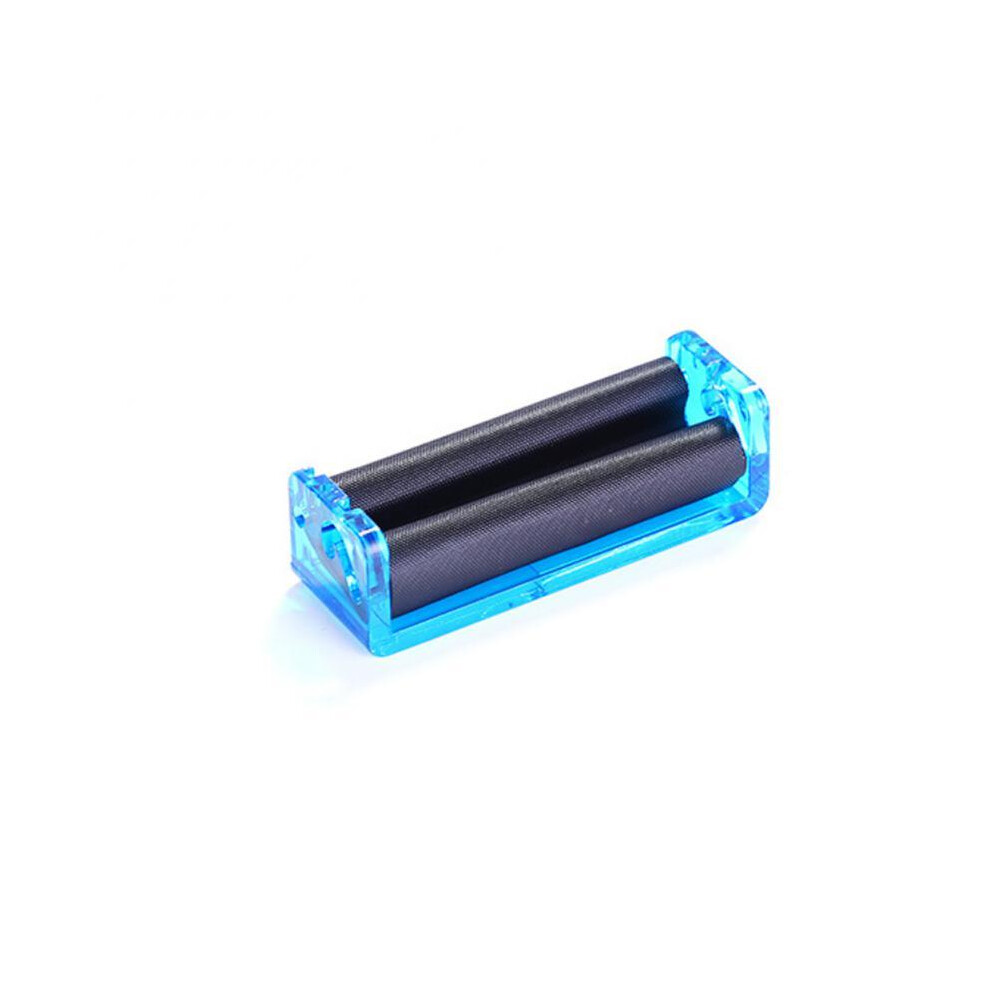 Aihontai (Blue 70Mm) 1Pc Manual Cigarette Making Machine Portable Rolling Tube Tobacco Injector