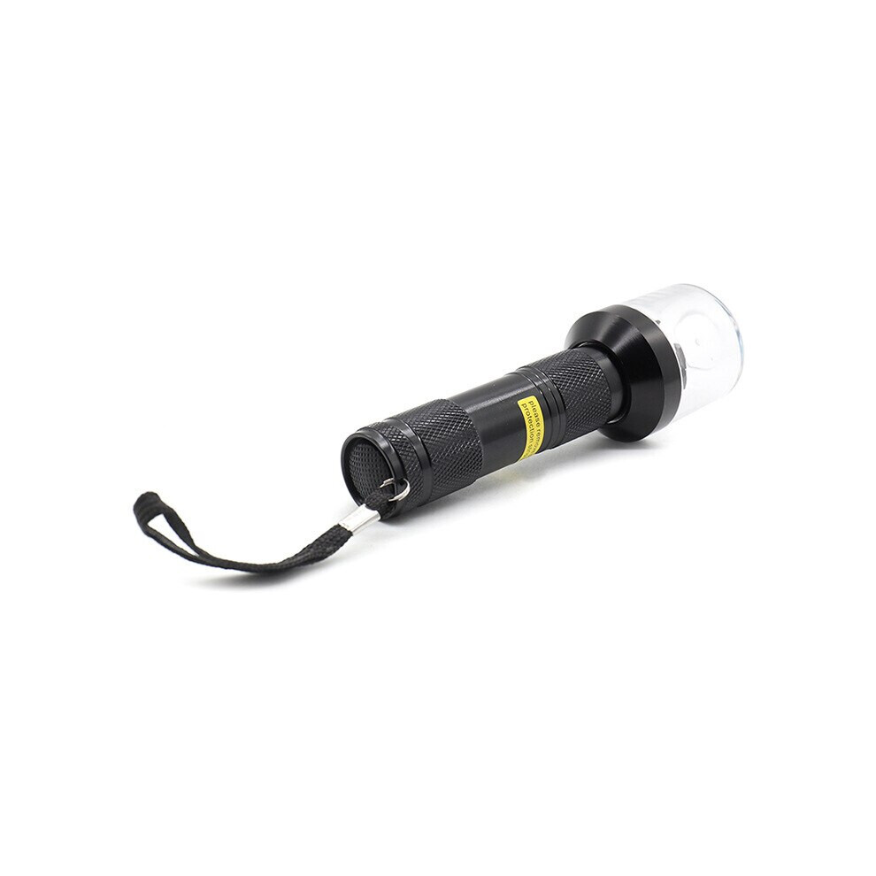 Aihontai Black (Black) Electric Torch Shape Grinder Crusher Crank Leaf Tobacco Smoke Spice Herb