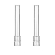 (2PCS 110mm Straight) Accessory Long Short Replacement Glass Stem for arizer solo 2 air 2 70mm