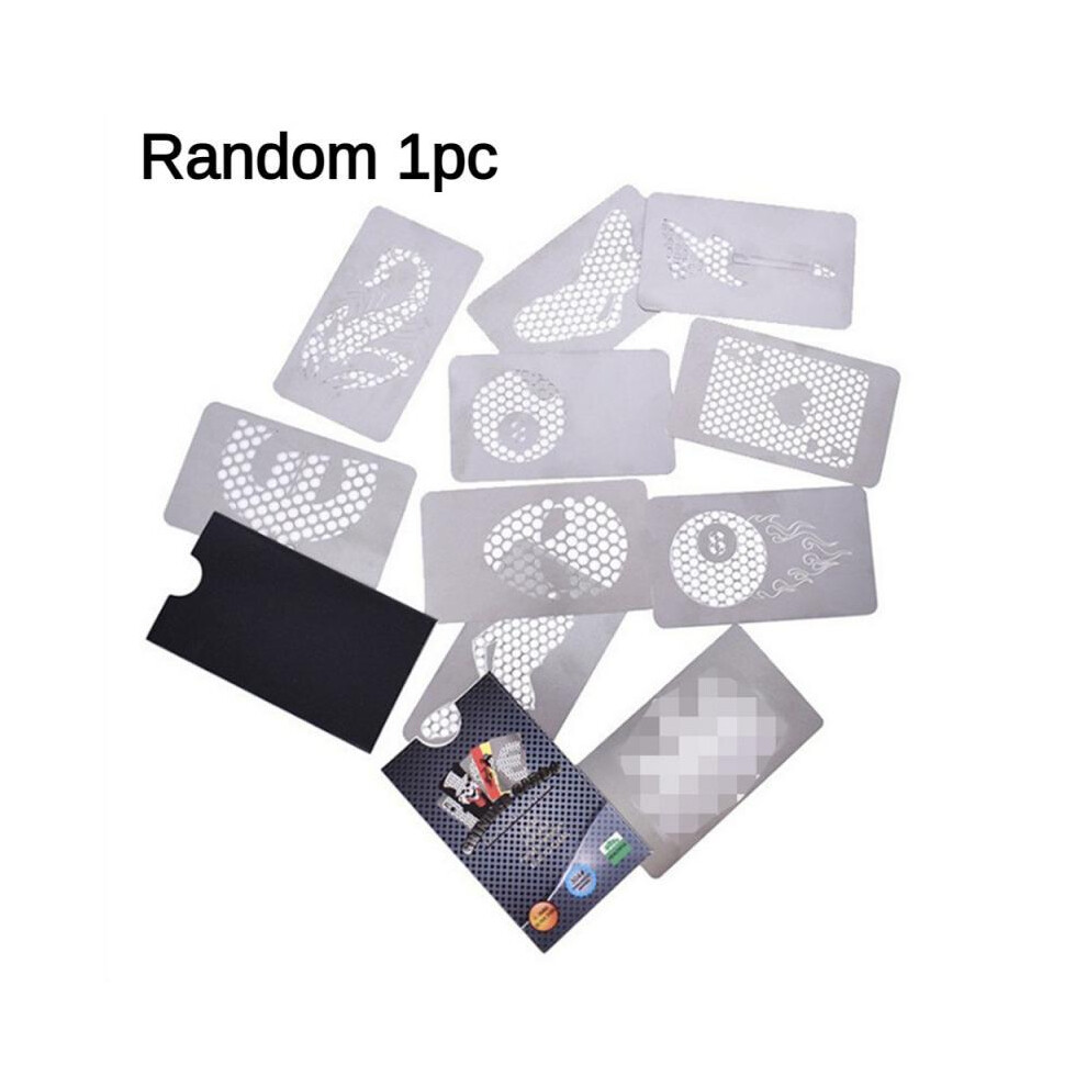 Aihontai (Style A 1Pc) 1 2Pcs Tobacco Grinder Card Grindering Card Mill Herbal Leaf Tobacco Crusher