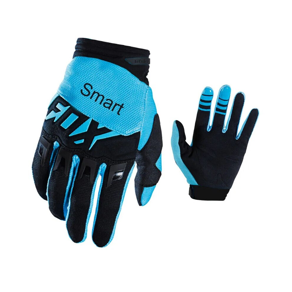 ( - Word, Xxl) Men's Bicycle Gloves Riding Bicycle Motocross Motorcycle Accessories Mx Blue/Black 9049134256687