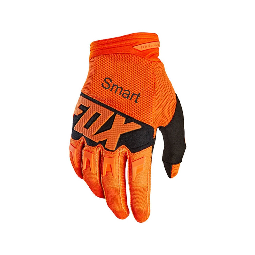 (All - M) Men's Bicycle Gloves Riding Bicycle Motocross Motorcycle Accessories Mx Orange 9049134255758