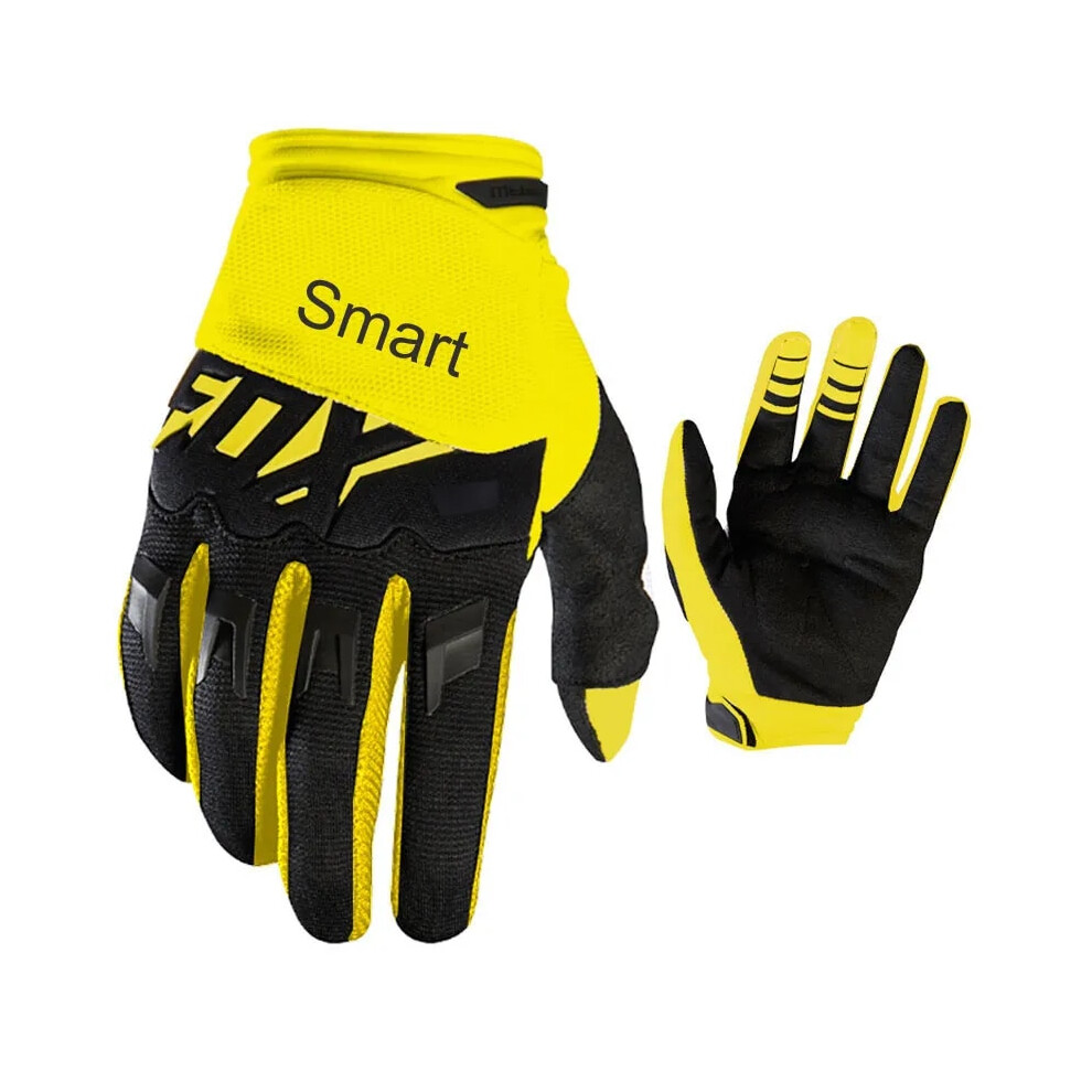 ( - Word, Xl) Men's Bicycle Gloves Riding Bicycle Motocross Motorcycle Accessories Mx Yellow/Black 9049134256540