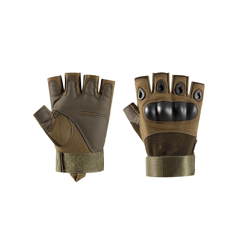 (Army Xl) Gloves Full Finger Men's Gloves Outdoor Military Tactical Gloves Sports Green 9049134278276