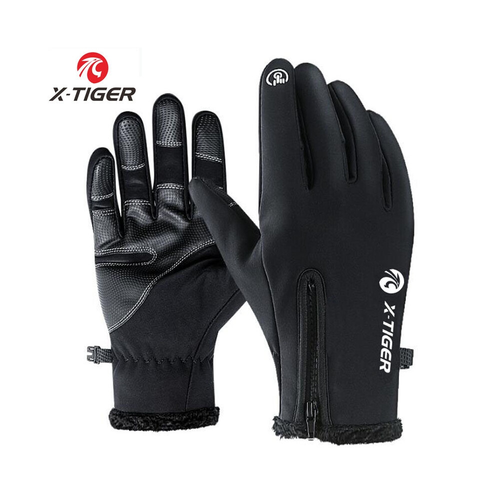 Aihontai (Hight Design-01, S) Gloves X-Tiger Winter Cycling Bicycle Gloves Windproof Thermal Warm Fleece