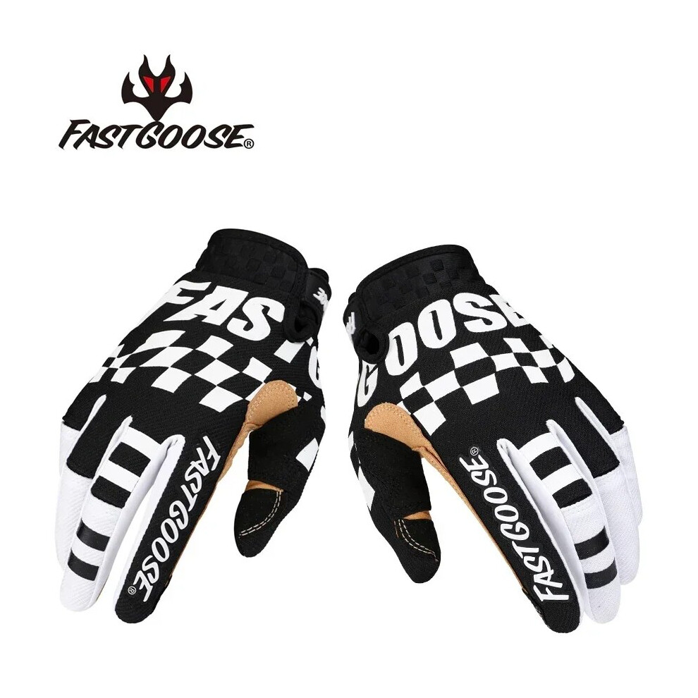 (25, L) New Full Finger Touch Screen Racing Gloves Motocross Bike Gloves MTB Mountain-image-OPC-PFH5TBJ-NEW