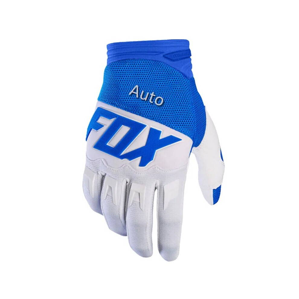 (Blue---White, S) Gloves cycling gloves man mtb Auto fox Riding Bike Motocross Gloves Motorcycle-image-OPC-PFH5THY-NEW