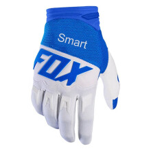 (Blue---White, S) Smart fox Dirtpaw Gloves Motorcycle Cycling Mountain Bicycle Off Road